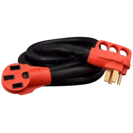 Valterra Extension Cord, 6 AWG, 8 AWG, 6/3, 8/1, 1 Outlets, 15 ft A10-5015EH